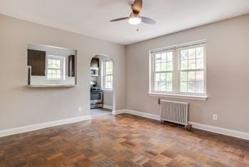 Faux wood flooring